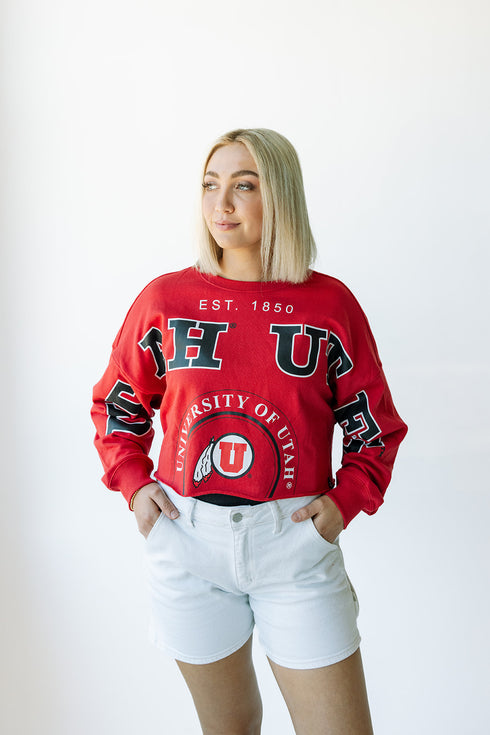 Utah Phipps Split Cropped Longsleeve
